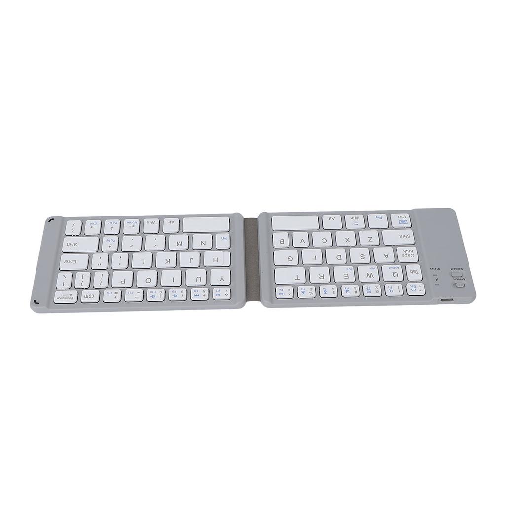 Foldable Keyboard  3.0 Fast Typing Silent 120mAh Battery Compact Size Wide Compatibility   Wireless Keyboard