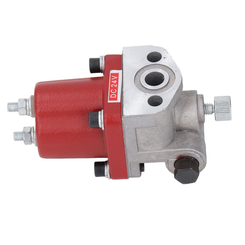 Fuel Shut Off Solenoid 3035346 24V Fuel Stop Solenoid Valve with 13 Inch Interface for Gasoline
