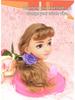 Hair Styling Barbie Doll Set: Half-body Princess Makeup Toy for Girls