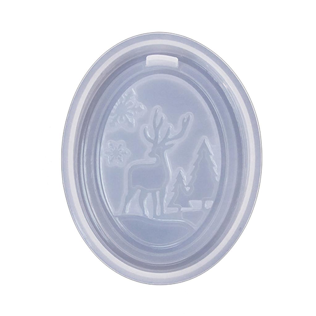 Listing Pendant Mold Silicone Epoxy Molds Christmas Ornament Casting Molds DIY Crafts Making Tools Home Decorations