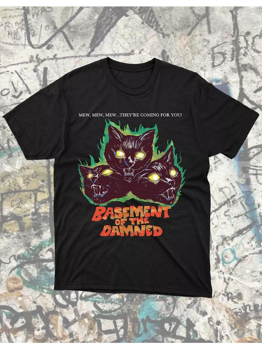 T-shirt with Basement of Damned print 2XL