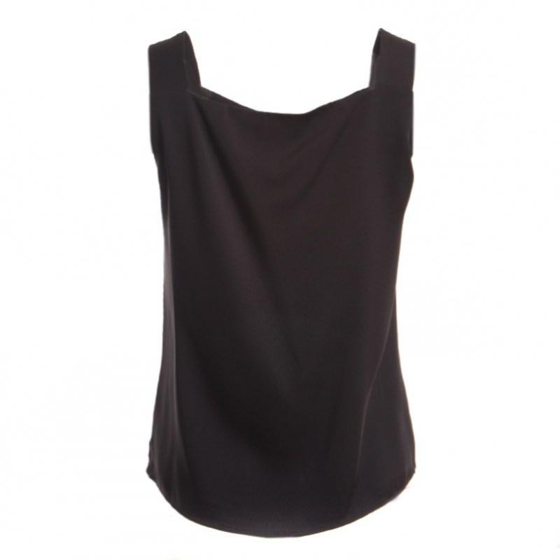 Mojo Sleeveless Black Blouse J252xsc011