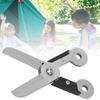 2Pcs Mini Tragbare Edelstahl Anti Verloren Schlüsselanhänger Schere Outdoor Reise Schere