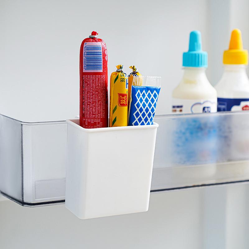 Kitchen Supplies Plastic Chopsticks Holder Basket Wall Hanging Cutlery Storage Box Kitchen Tableware Holder Spoon Drain Basket