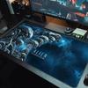 Alien Hunter Lace Solid Color Mouse Pad Large Gaming Table Cushion Non-slip Laptop Tablet Big Mousepad XXL Mat Mini PC Playmat With Lock edge