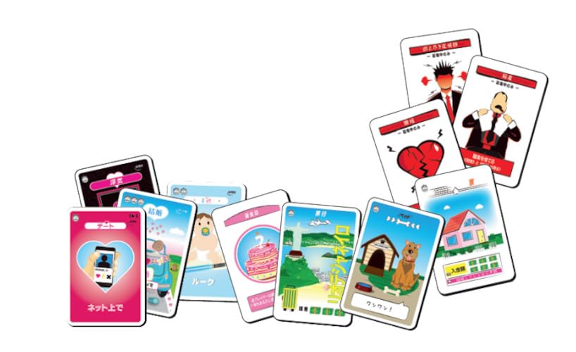 HobbyJAPAN Smile Life Japonská edice Věk Stolní hra (2-6 hráčů, 20+ minut, 12+)