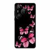 Black Silicone Case For Huawei Pura 70 Pro Case Cartoon Cat Soft Back Cover For Honor 400 Pro 5G Phone Case 400Pro Coque Funda