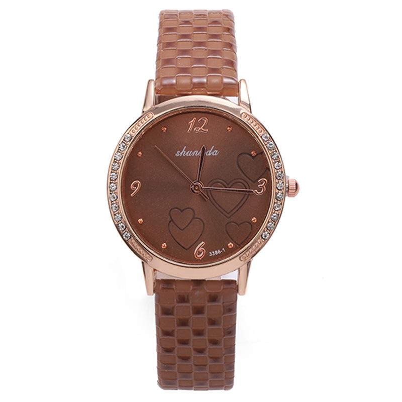 Diamond Love Women'S Watch Fashion Trend Belt Quartz Watch Women'S Light Luxury Niche Watch