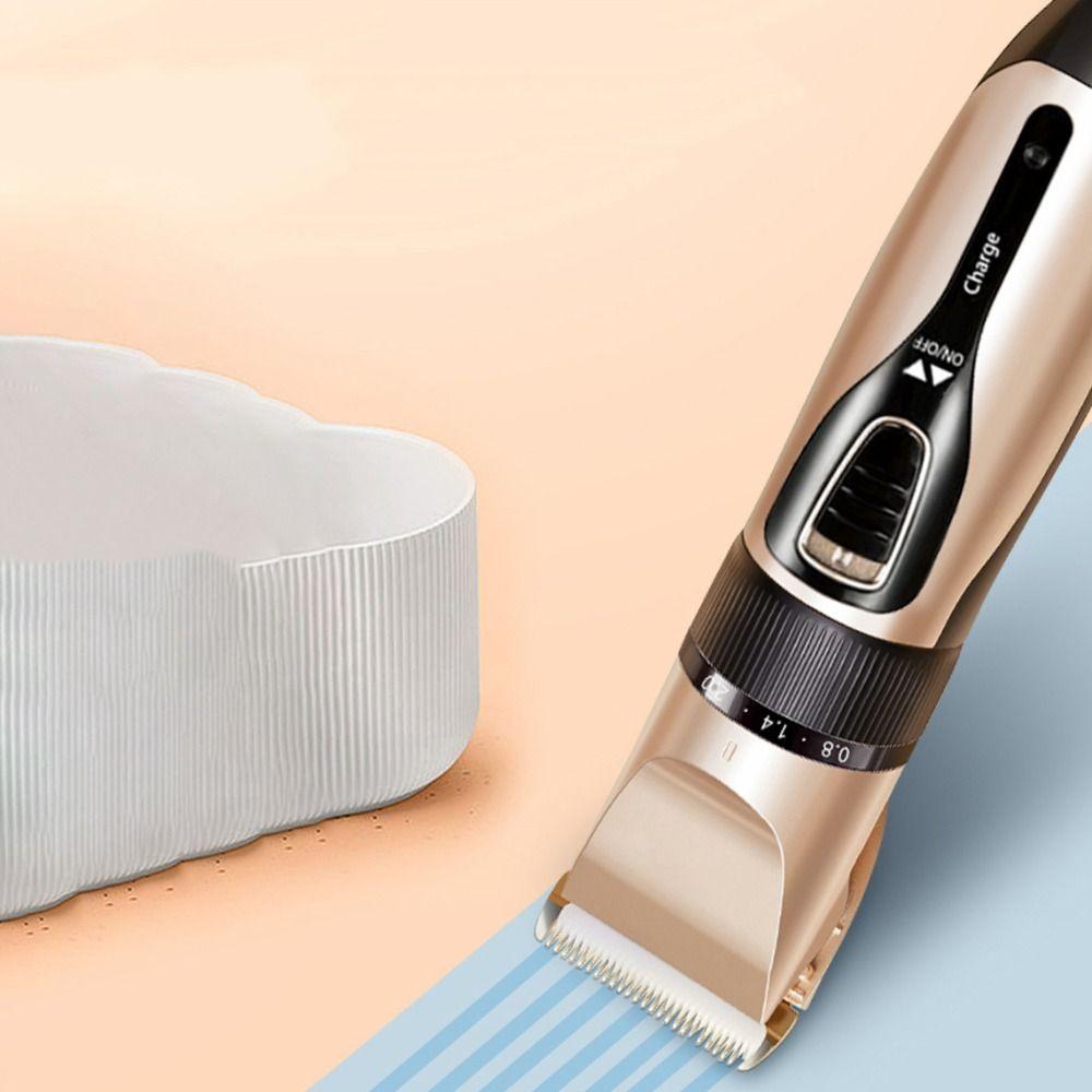 Low Noise Hair Trimmer USB Fast Charge USB Rechargeable Shaver  Beard Trimming