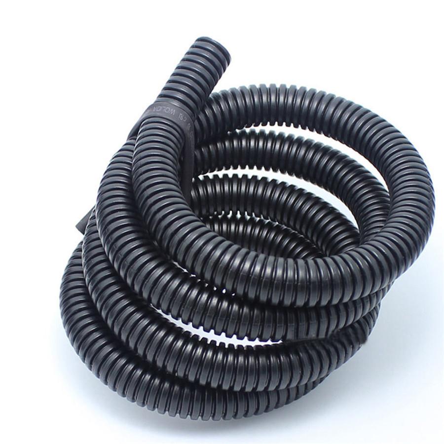 65.6 Ft. Split Wire Loom, Flame-retardant Tubing
