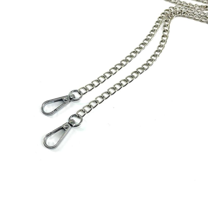 Metal Replacement Shoulder Crossbody Bag Chain Strap DIY Bag Straps Craft Accessories for Women Girls Making Bags