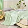 Washable Summer Quilts Ice Silk Air Conditioning Quilt Adult Kids Duvet Home Textiles Luxury Bedding Queen King Size Blanket