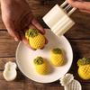 Pineapple Pattern Hand-Pressed Pastry Mold