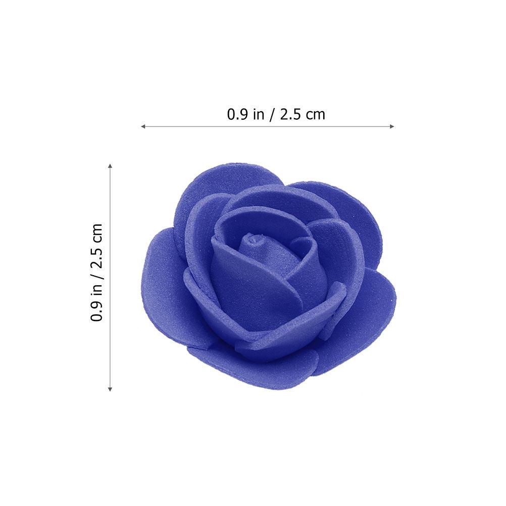 50Pcs Faux Rose Heads Foam Artificial Roses for Wedding Decoration Valentine's Day DIY Craft Flowers Centerpiece Wreath Bouquet