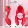 Remote Control Penis Cock Ring Vibrator for Men Delay Ejaculation Stimulator  Dick Enlarger Ring Rose Sex Toy for Men Couples