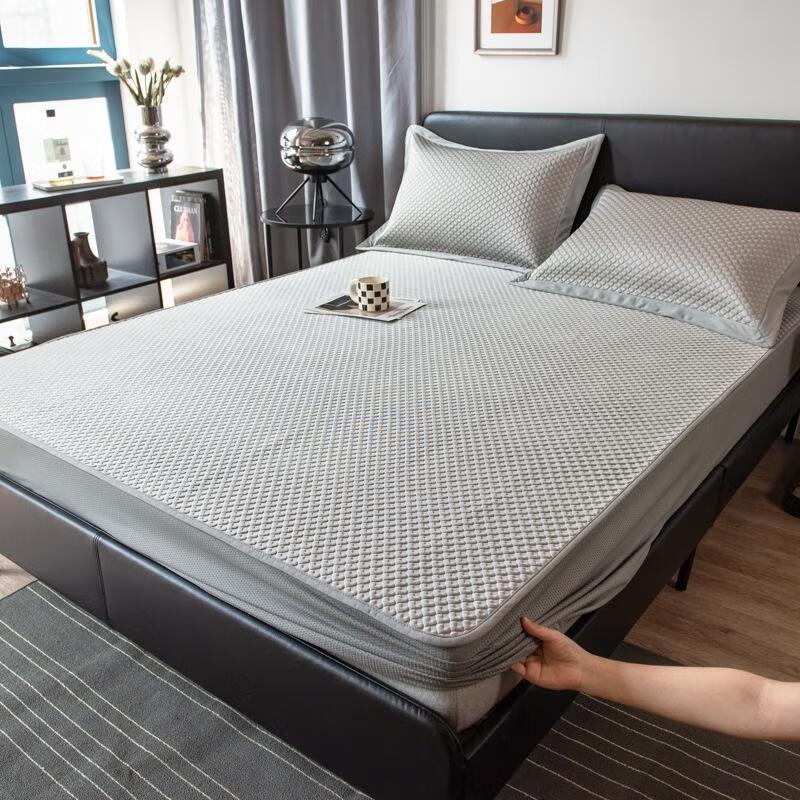 JINGRUIXIANG Прохладный комплект постельного белья из ледяного шелка