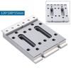 NEW  M8 CNC  Wire EDM Fixture Board Stainless Jig Tool 120x100X15mm Fit Leveling & Clamping 1PC
