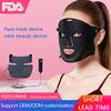 CE-Certified LED Red Light Facial & Neck Rejuvenation Mask Set