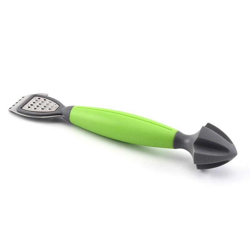 1 ks Multifunkční nerezový škrabka na citrony, lis na citronový kužel, škrabka na citrony, odšťavňovač na citrony