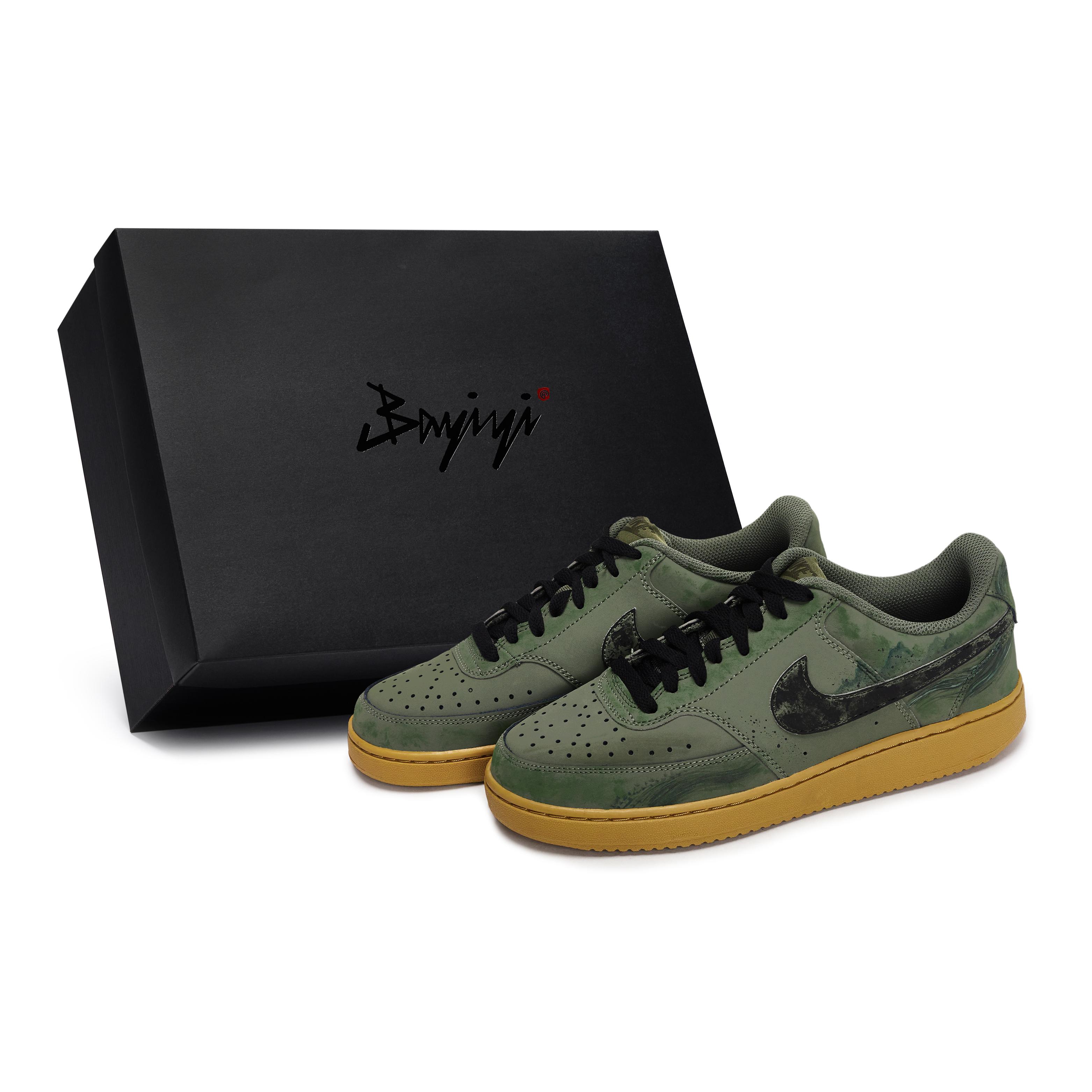 

Nike Court Vision 1 Skateboard Shoes Men s Low Top Black/Jasper CD5463-300(Team80-S-BOX) 39
