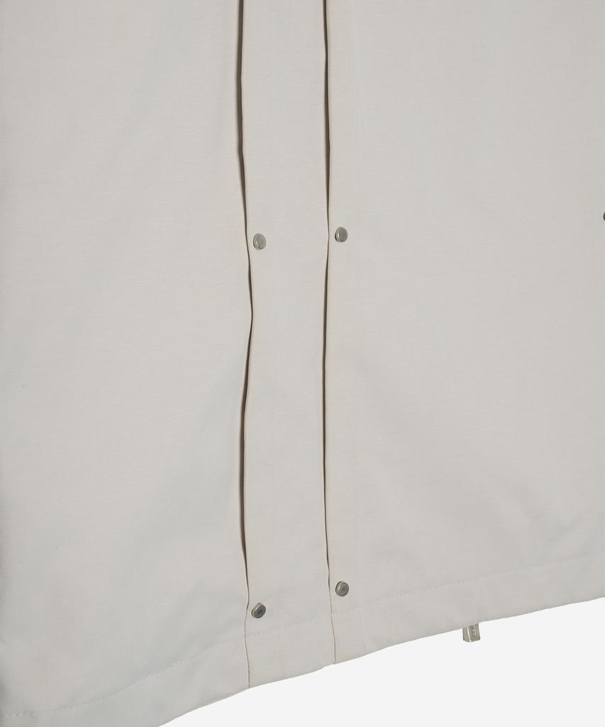 NODE LABS Dev:12 2Way Rivet Hood Jacket_Padded White