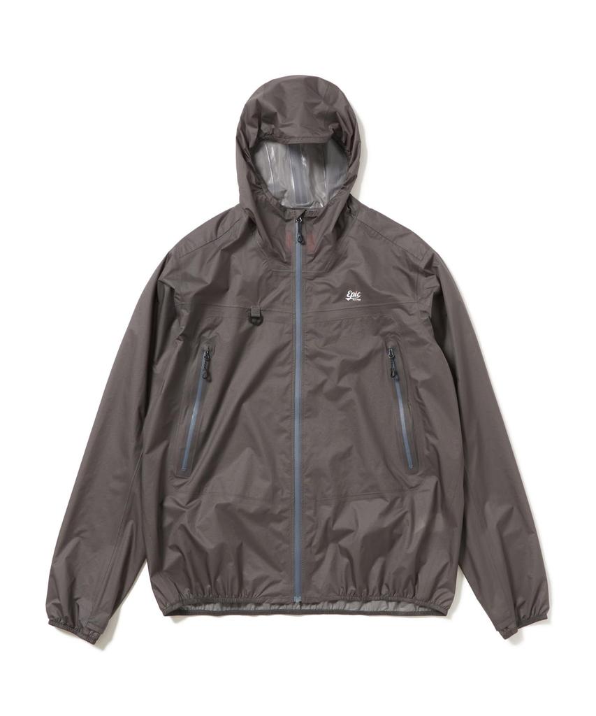 Snow Peak Backcountry Shell Outer Jacket for Men and Size L EP-JK-26SU003 Women, Grey,