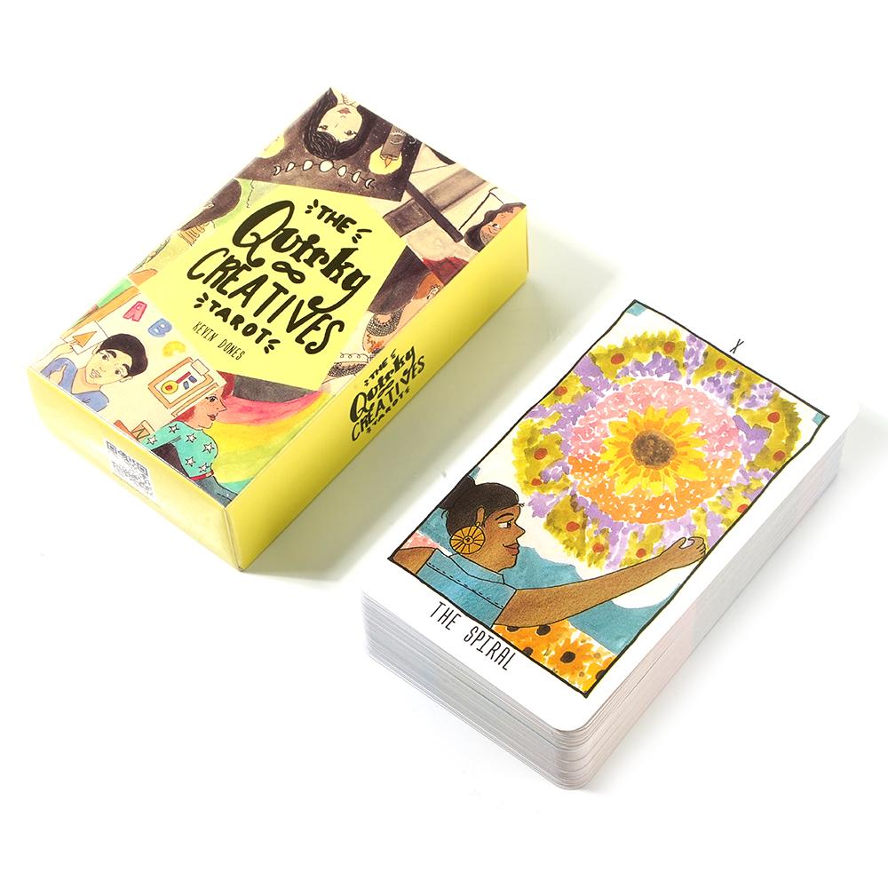 The Quirky Creatives Tarot Decks New High Quality Board Games For Fate Divination Party Entertainment Games