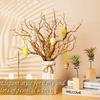 8 Pieces Dried Tree Branches Artificial Antler Branch Manzanita Branches Plastic Tree Branches for Decoration for Christmas Party Various Festivals