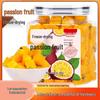 Freeze-Dried Passion Fruit & Lemon Kumquat Cold Brew Tea with Lemon Slices