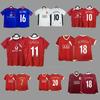 Vintage Football Jersey Rooney Giggs Coles C Ronaldo Beckham Long Short Sleeve Jersey