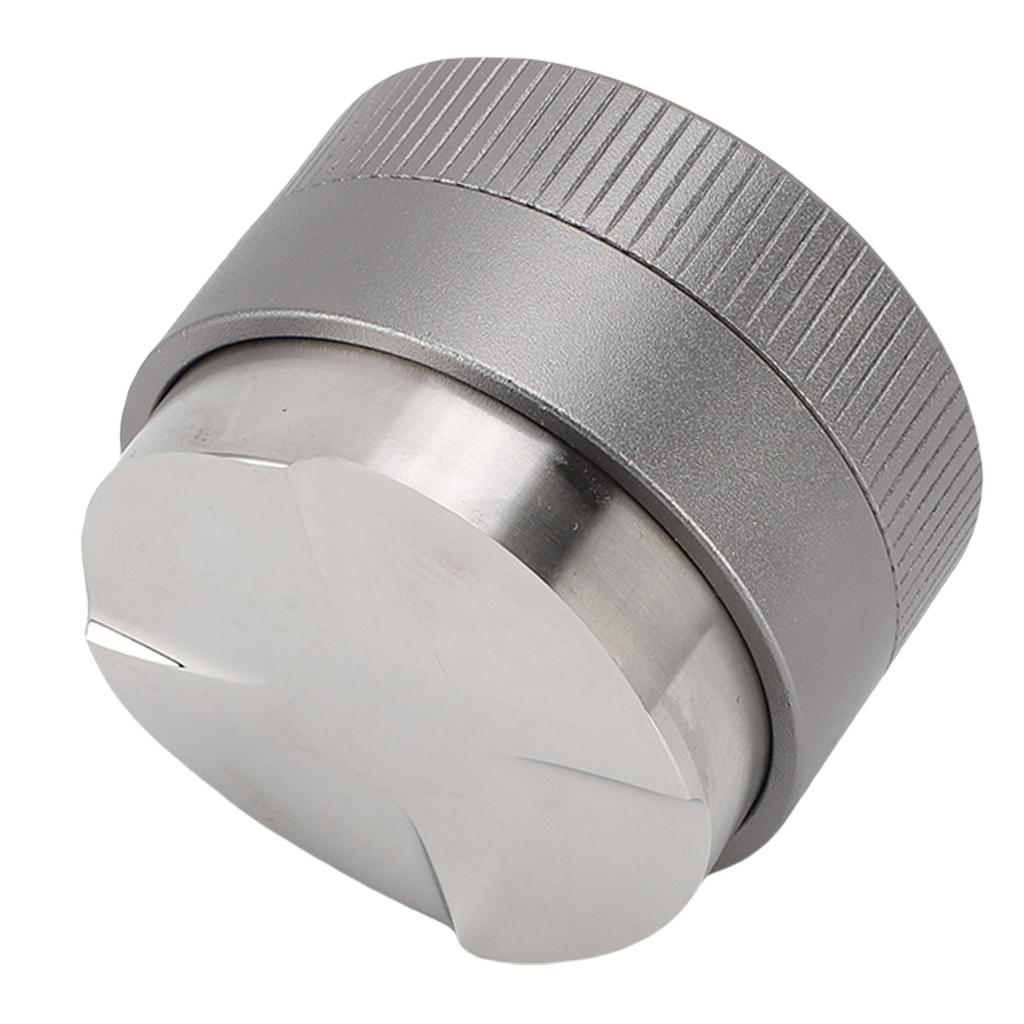 51mm Coffee Tamper Distributor 304 Stainless Steel Auto Depth   Coffee Distribution Leveler Tool for Cafe Home