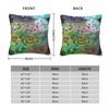 City Of Toon Toontown Square Pillowcase Polyester Linen Velvet Creative Zip Decorative Car Cushion Cover