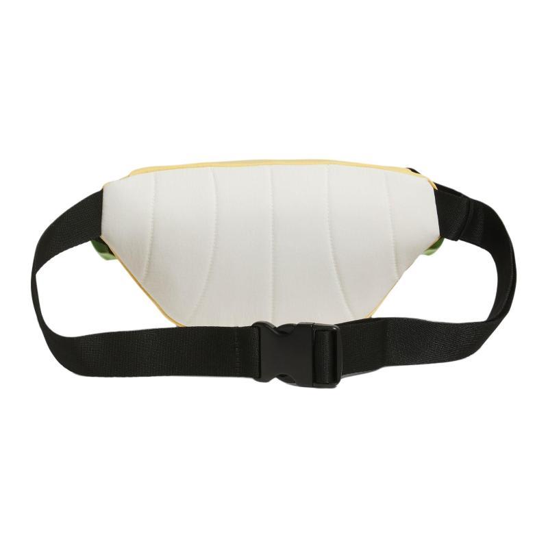 Adidas Recycled Polyamide Shoulder Bag Crossbody Bag Fanny Pack Small Size Unisex Apricot Yellow Adidas JJ2084