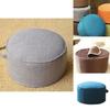 Tatami Round Floor Pillow Seat Comfortable Cotton Linen Cushion For Relaxation