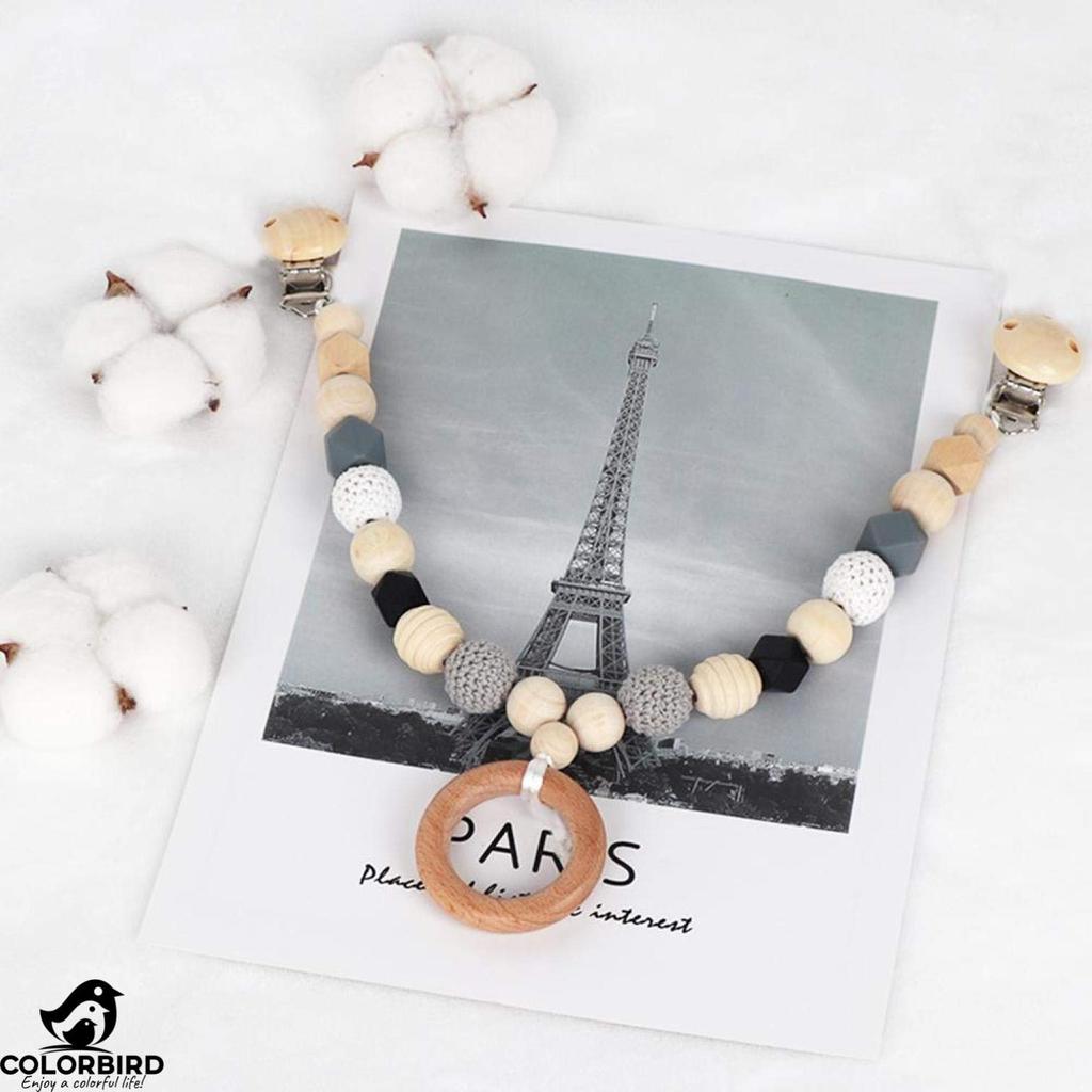 COLORBIRD Wood Beads Handmade Accessories Parts Crafts Necklaces Craft Supplies Bead Accessories (25mm 25pcs)