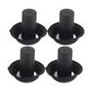 4Pcs Carburetor Vacuum Diaphragm Membrane Replacement for Vmax 1200 VMX1200 1985‑2007
