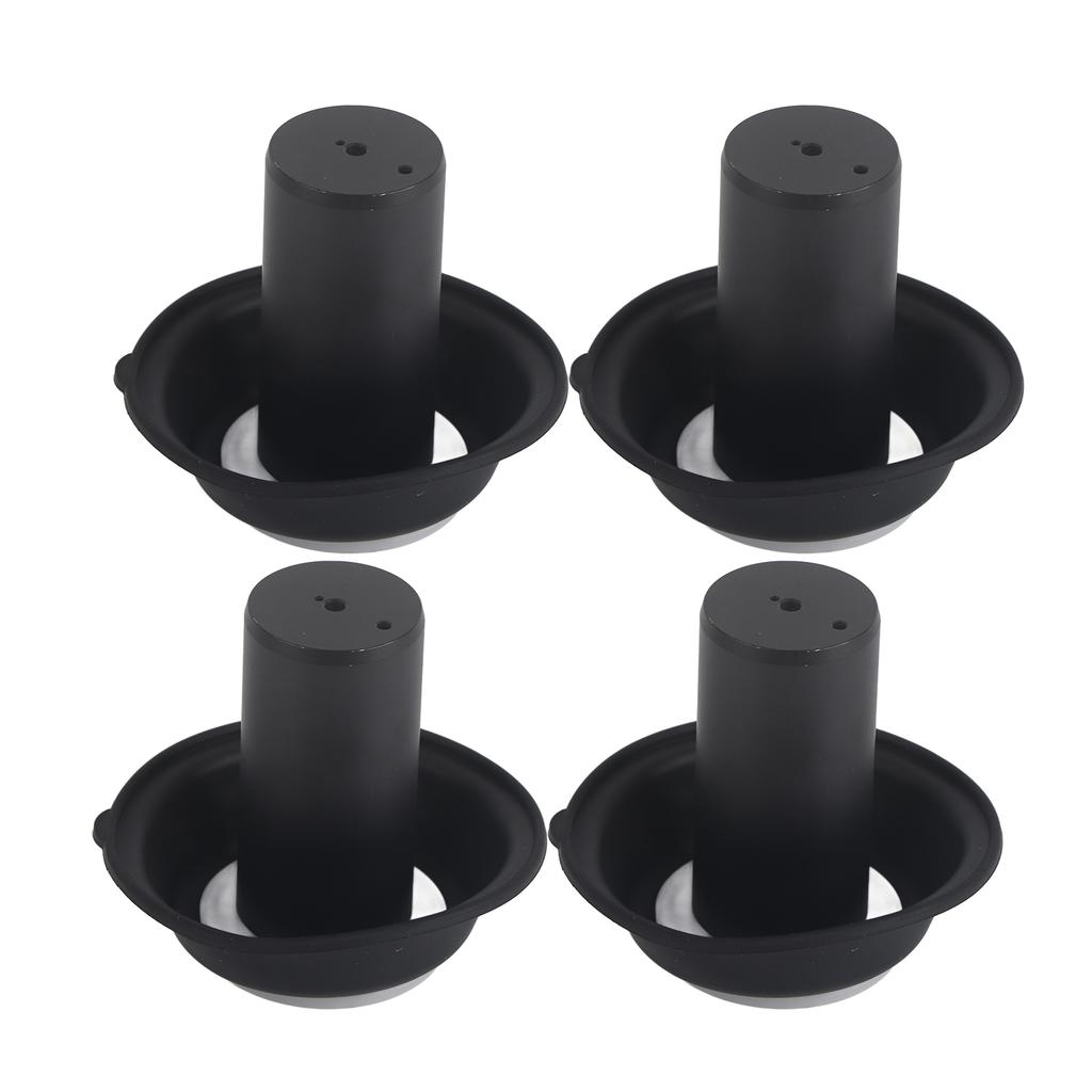4Pcs Carburetor Vacuum Diaphragm Membrane Replacement for Vmax 1200 VMX1200 1985‑2007