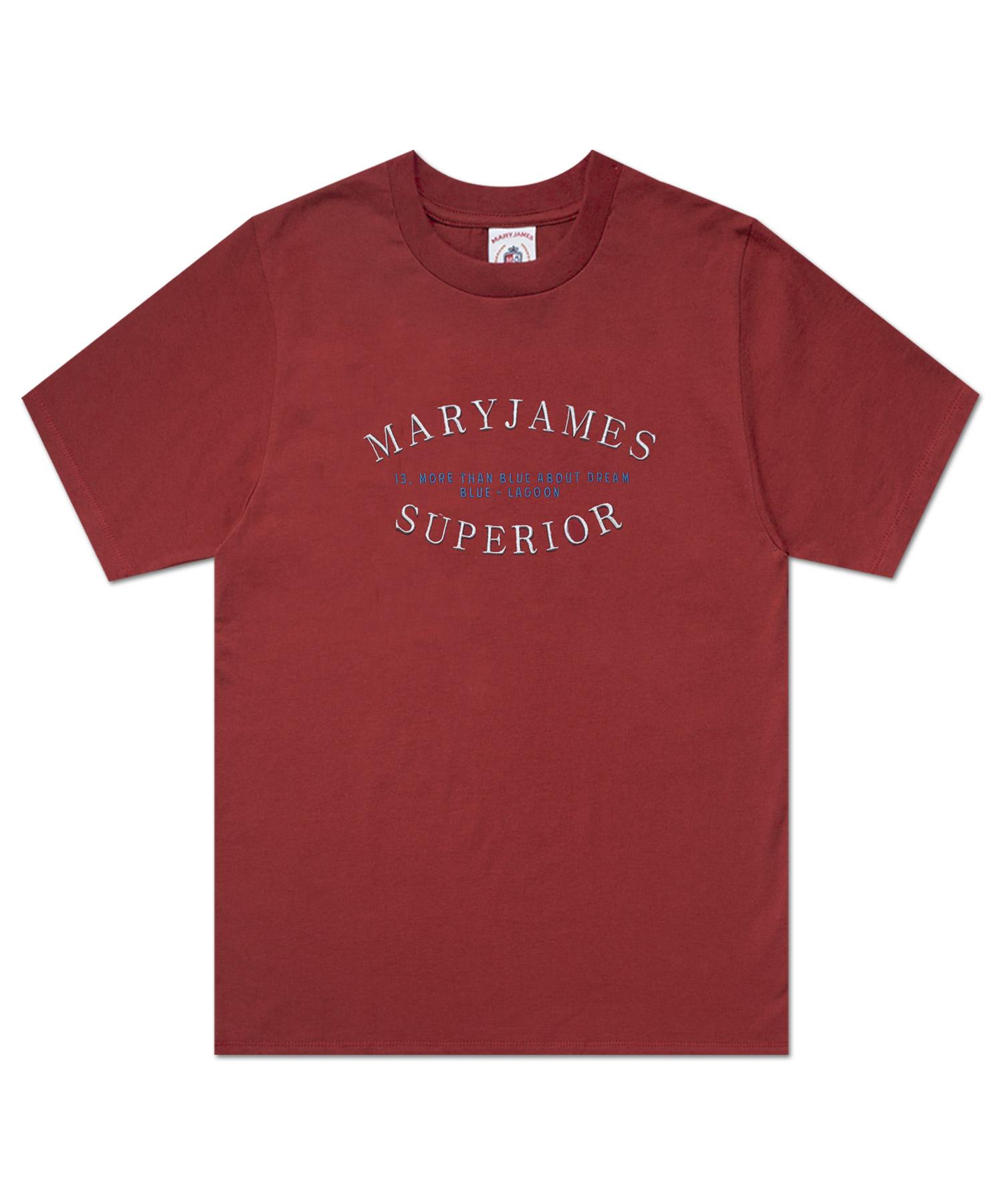 Mary James Superior Dream Half Sleeve - Burgundy M