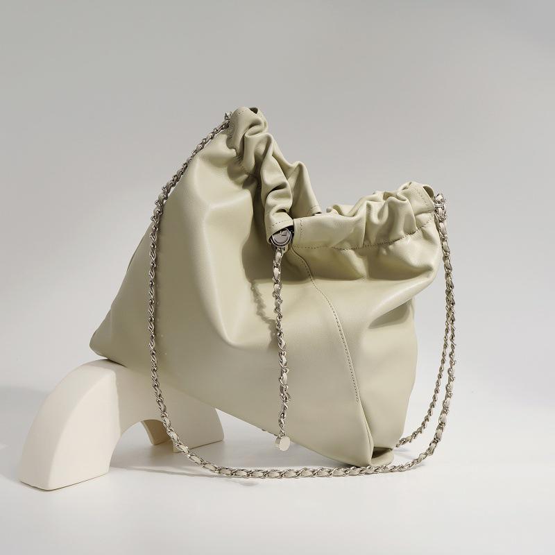 Niche 2025 Double-Pocket Fashion Tote: Classic Versatile Women's Crossbody Bag