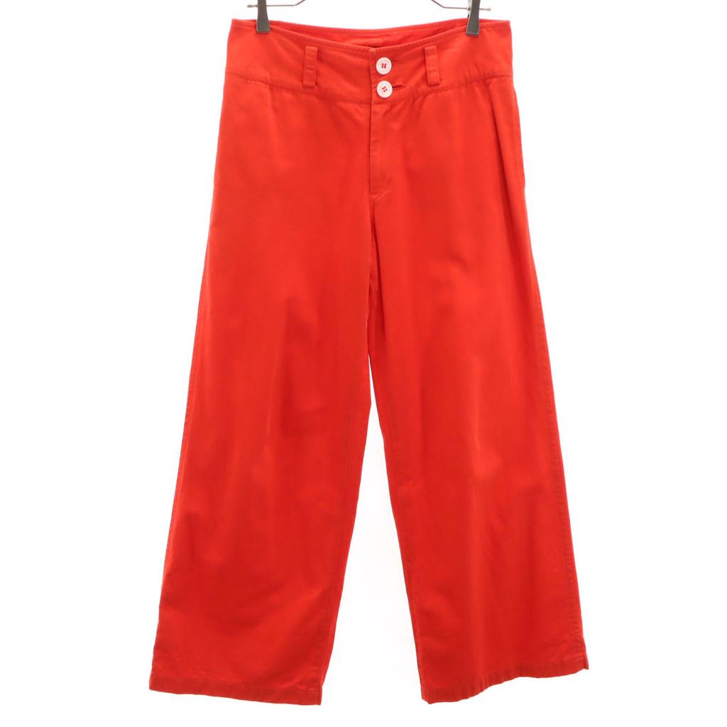 Y's made in Japan Post-dyeing Cotton pants 3 Red Men's Used