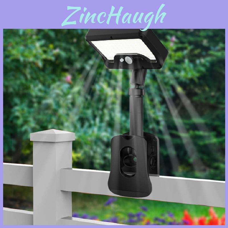 Solar Powered Led Clamp Light For Outdoor Garden Patio Lawn With Motion Sensor