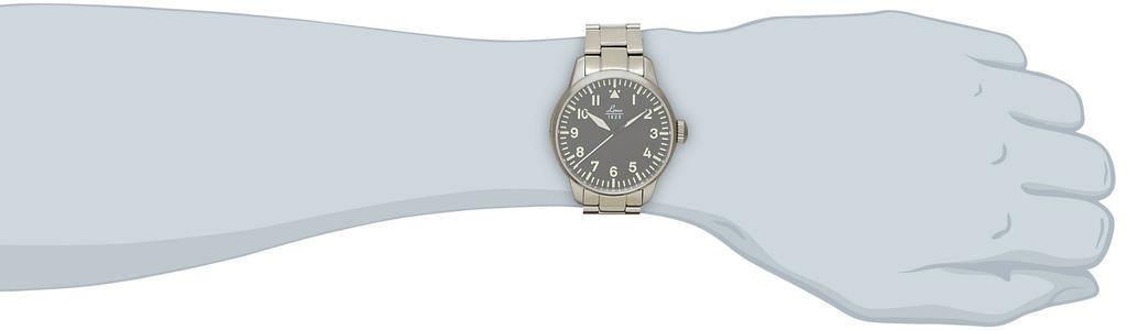 Laco 861895 ROM Watch, Officially Imported, Silver