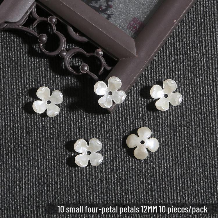 DIY sada dětských vlasových doplňků: ABS perla, Akrylový květ, Lístky lilie a chryzantémy