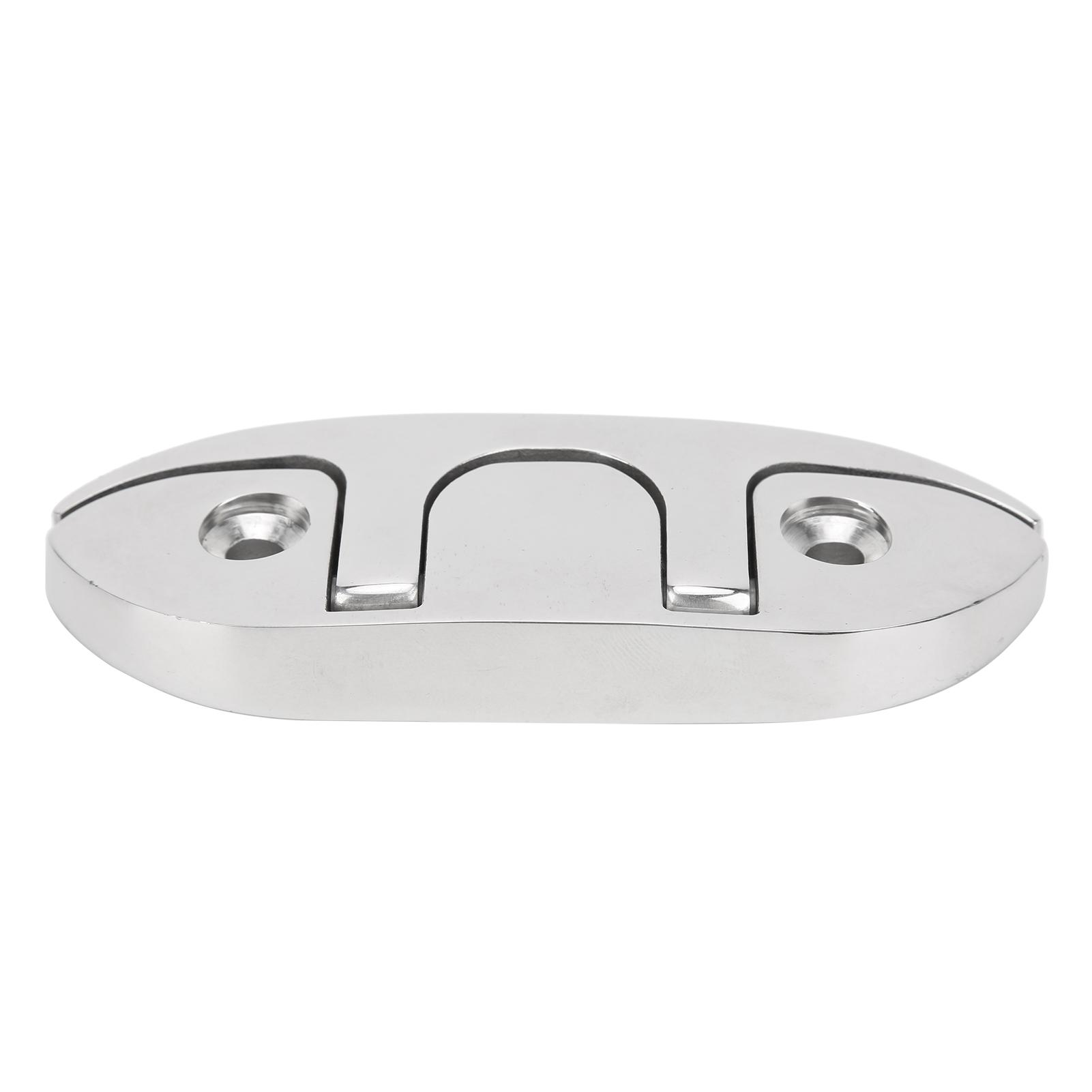 

4.6in 316 Stainless Steel Boat Flip Up Folding Pull Up Cleat Dock Marine Hardware Dock Cleat