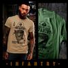 Infantry T-shirt Army Infantryman Combat Veteran Special Operations Tactical Tee