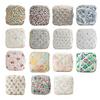 Quilted Cotton Sanitary Napkins Bag Travel Organizer Portable Printed Floral Storage Bag Multipurpose Cosmetic Bag
