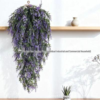 Artificial Lavender Wall Hanging Vine Decoration