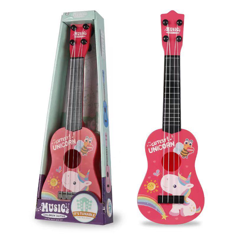 Child's Mini Toy Guitar - Playable Simulation Ukulele Instrument