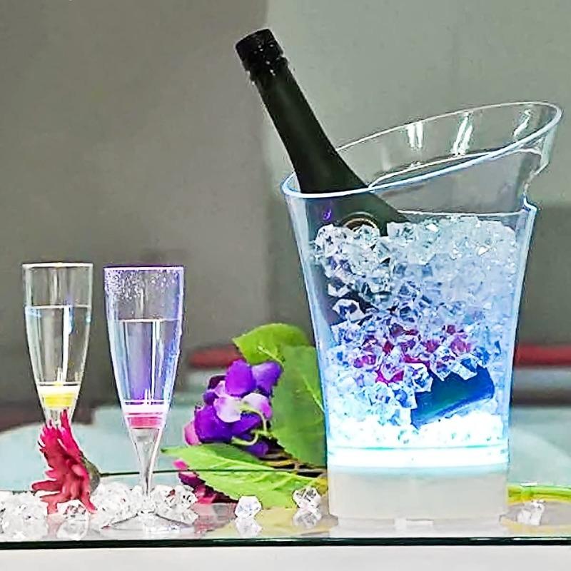 150 PCS Fake Diamonds Plastic Ice Cubes Acrylic Clear Ice Rock Diamond Crystals Fake Ice Cubes Gems