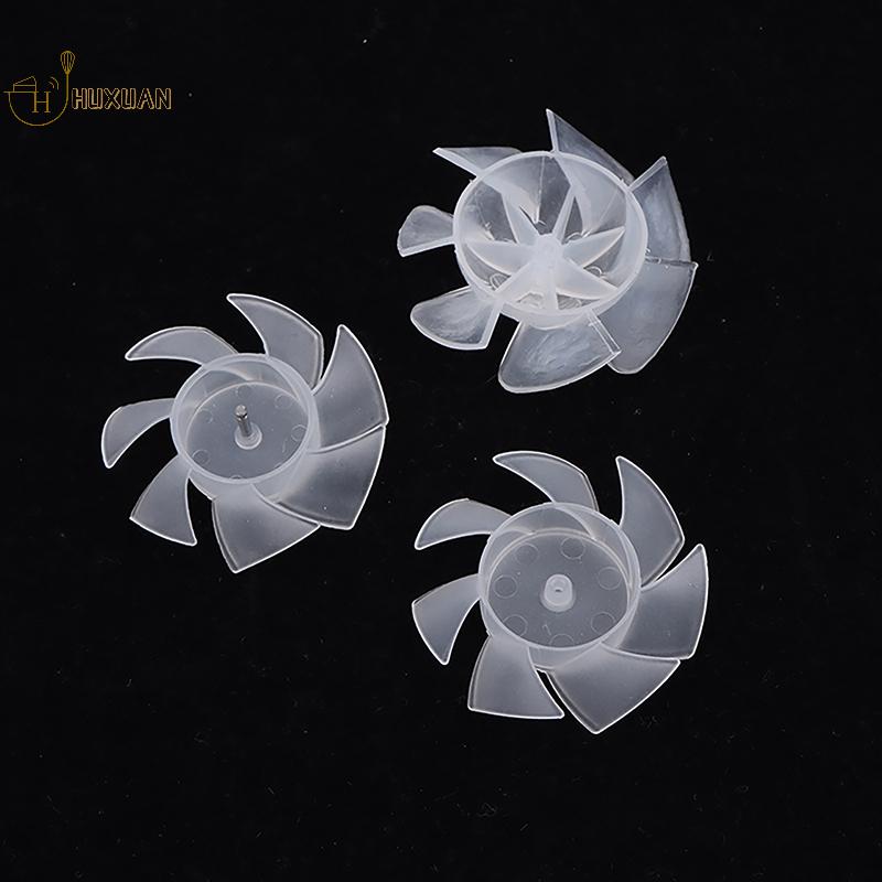 1 Pz 7 Pale Ventola in Plastica Diametro Esterno Pale 35mm/42mm/50mm/65mm Pala Ventola di Raffreddamento in Plastica Per Asciugacapelli